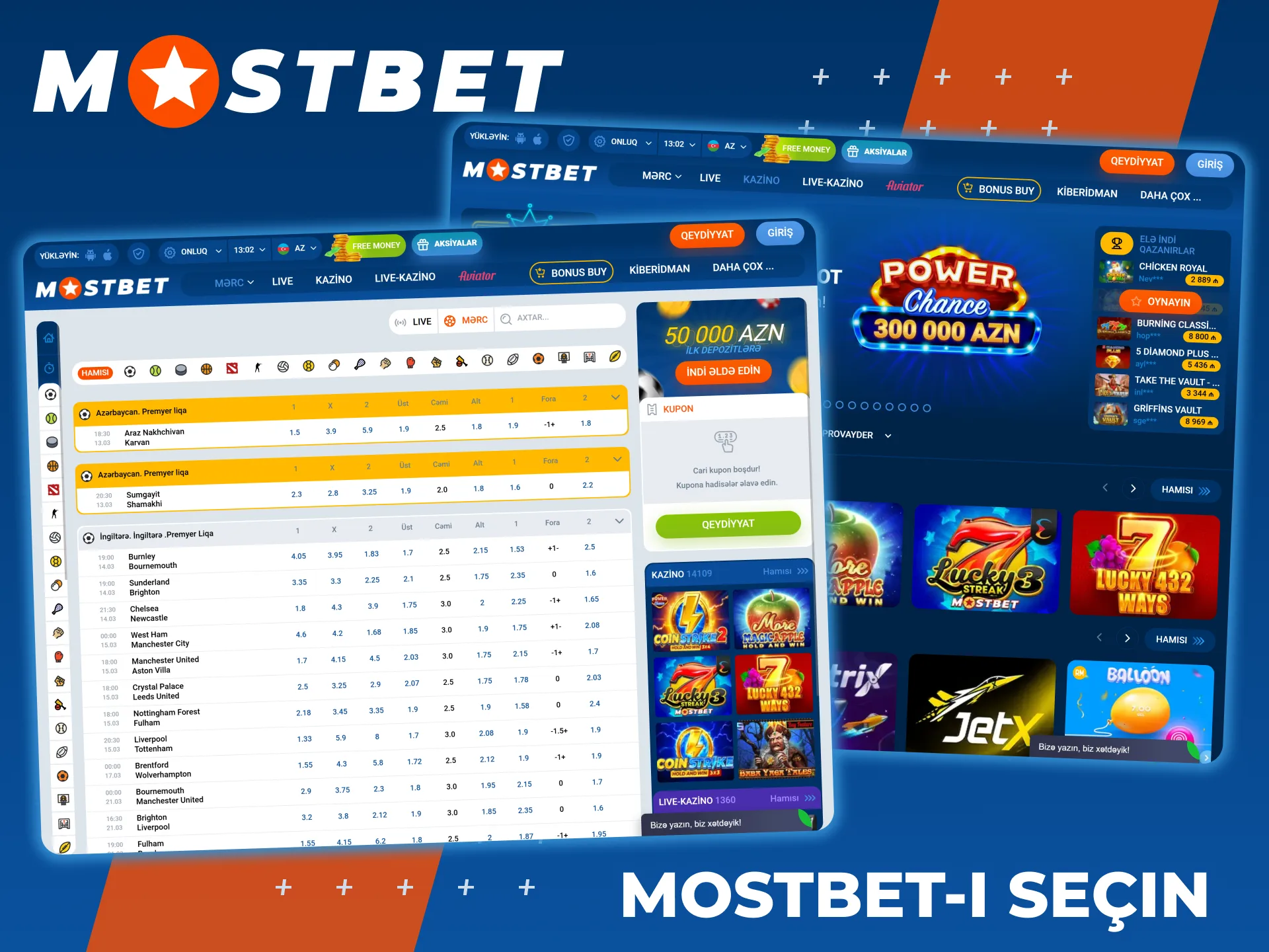 Gələcək uduşlarınız üçün Mostbet-in üstünlüklərini kəşf edin.