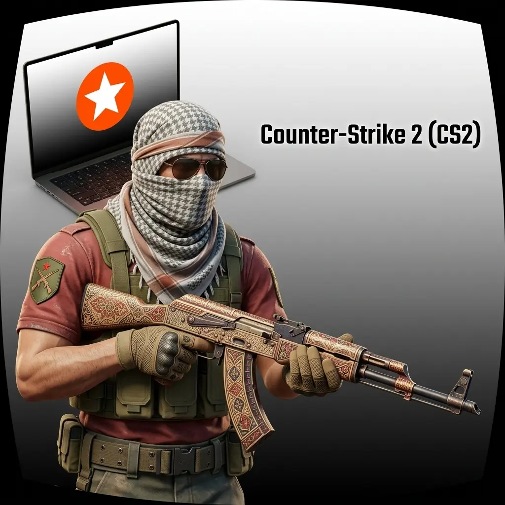 Counter-Strike 2 oyununda taktiki atıcı matçları və kibersport mərclər üçün turnir görüntüsü