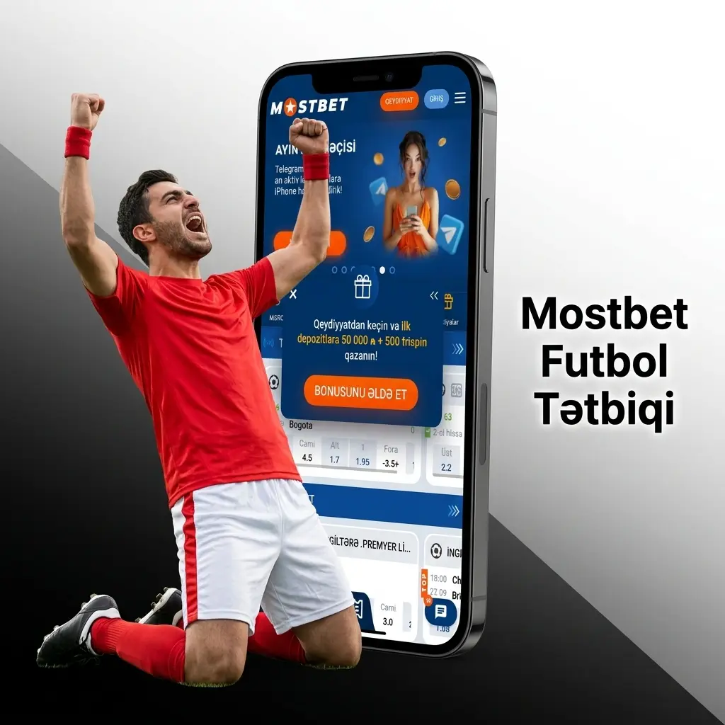 Mostbet futbol tətbiqi Android APK və iOS üçün mövcuddur, canlı mərc və hesab idarəetməsi imkanı verir.