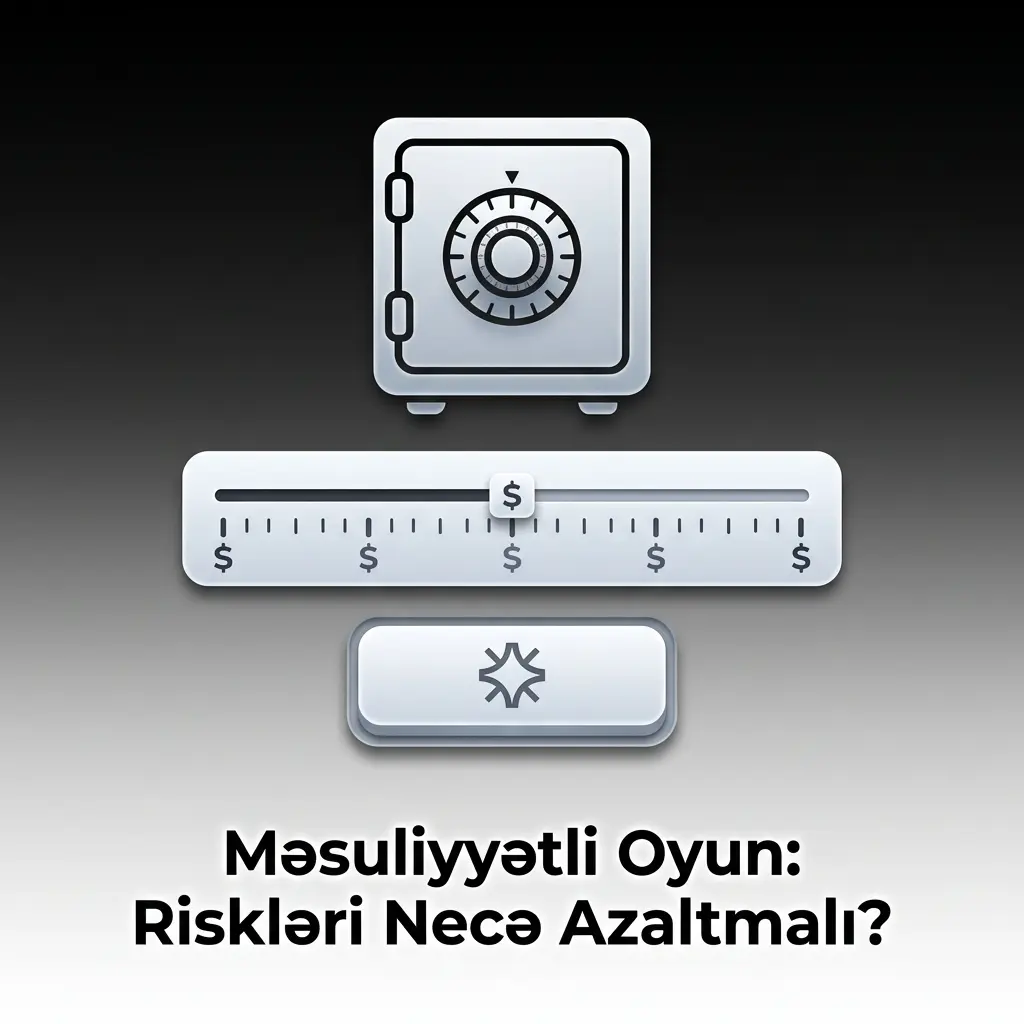 Məsuliyyətli oyun: büdcə, limit və demo rejim ilə qumar risklərini azaldın