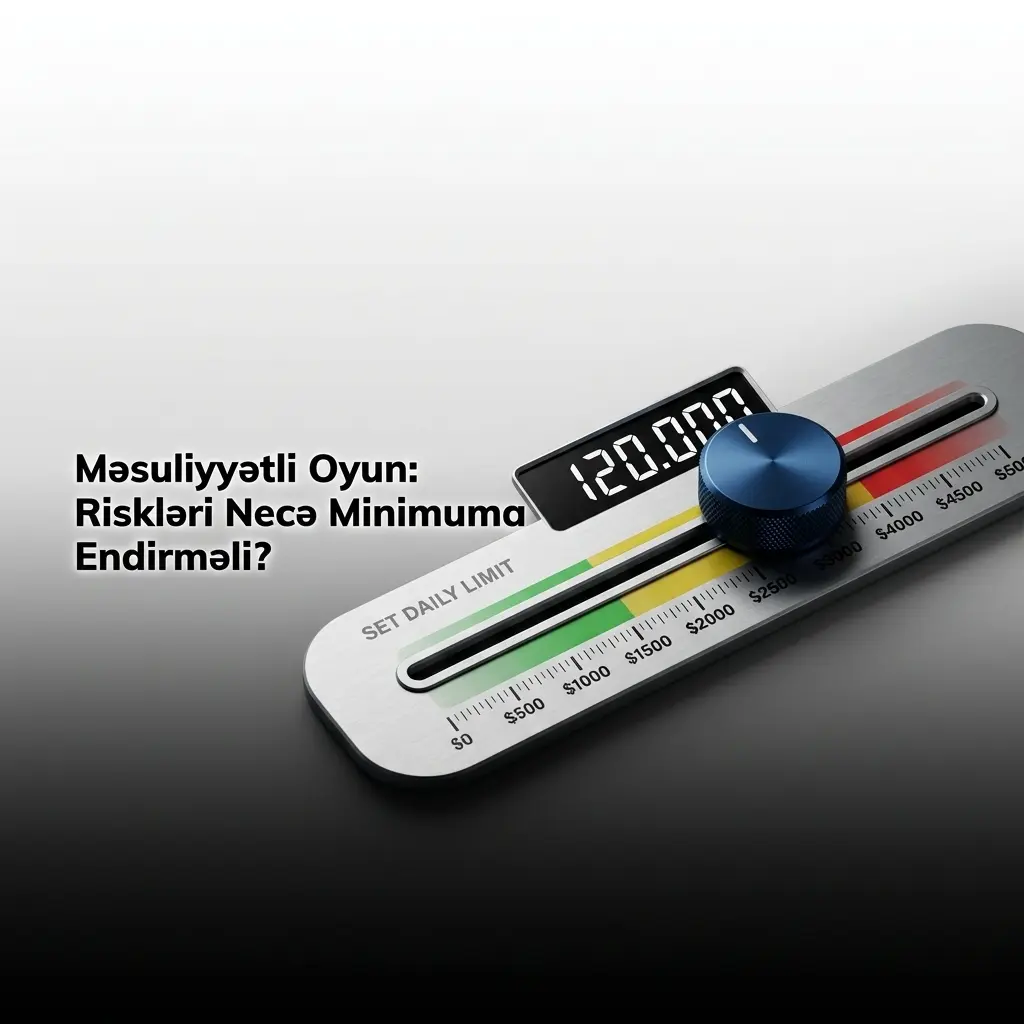 Məsuliyyətli oyun: büdcə, limit və demo rejim ilə qumar risklərini minimuma endirin