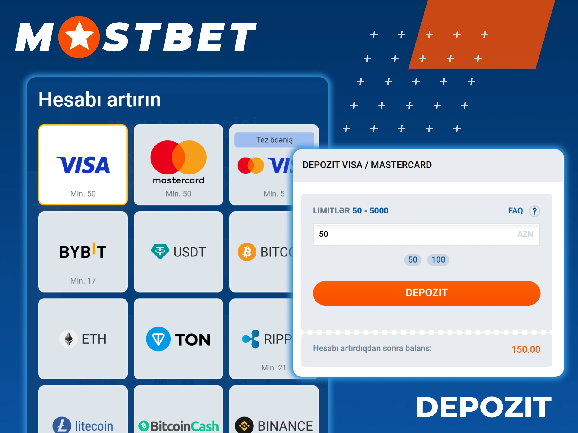 Mostbet kazinosunda ilk depozitinizi etmək üçün bu addımları izləyin.